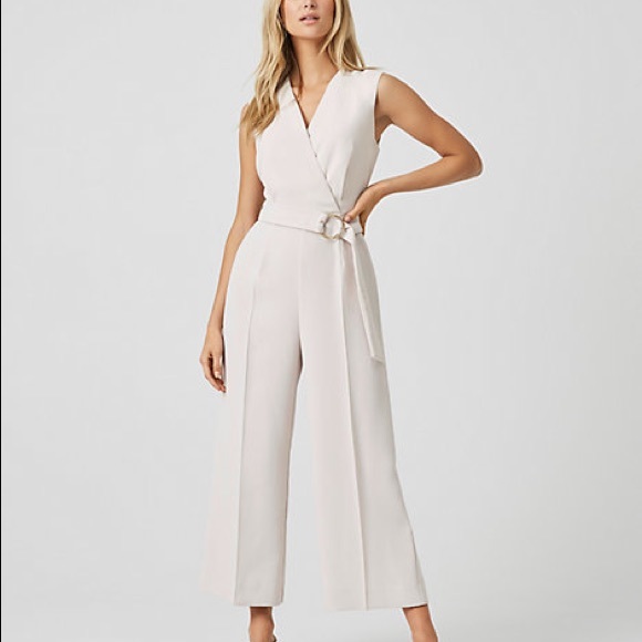 Le Chateau Beige Jumpsuit - Picture 4 of 4
